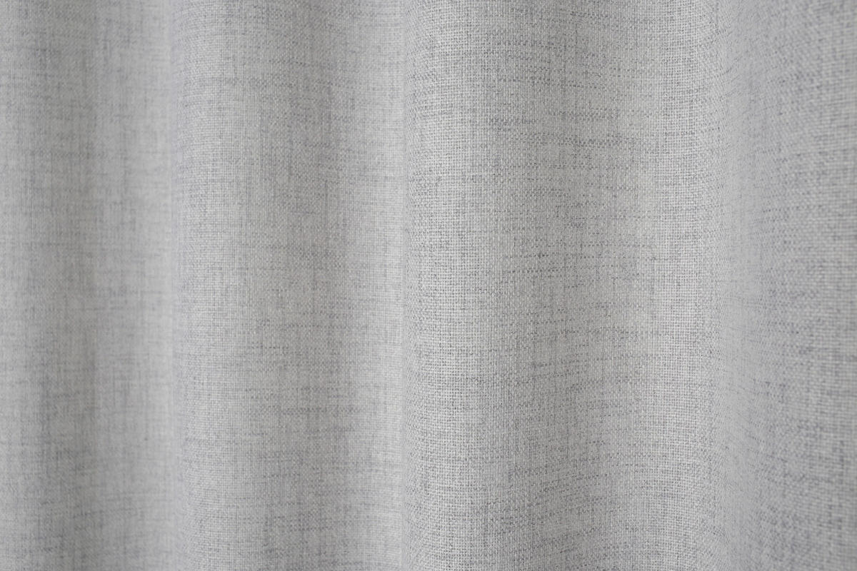 ÖSENSCHAL blickdicht 140/145 cm   - Grau, Basics, Textil (140/145cm)