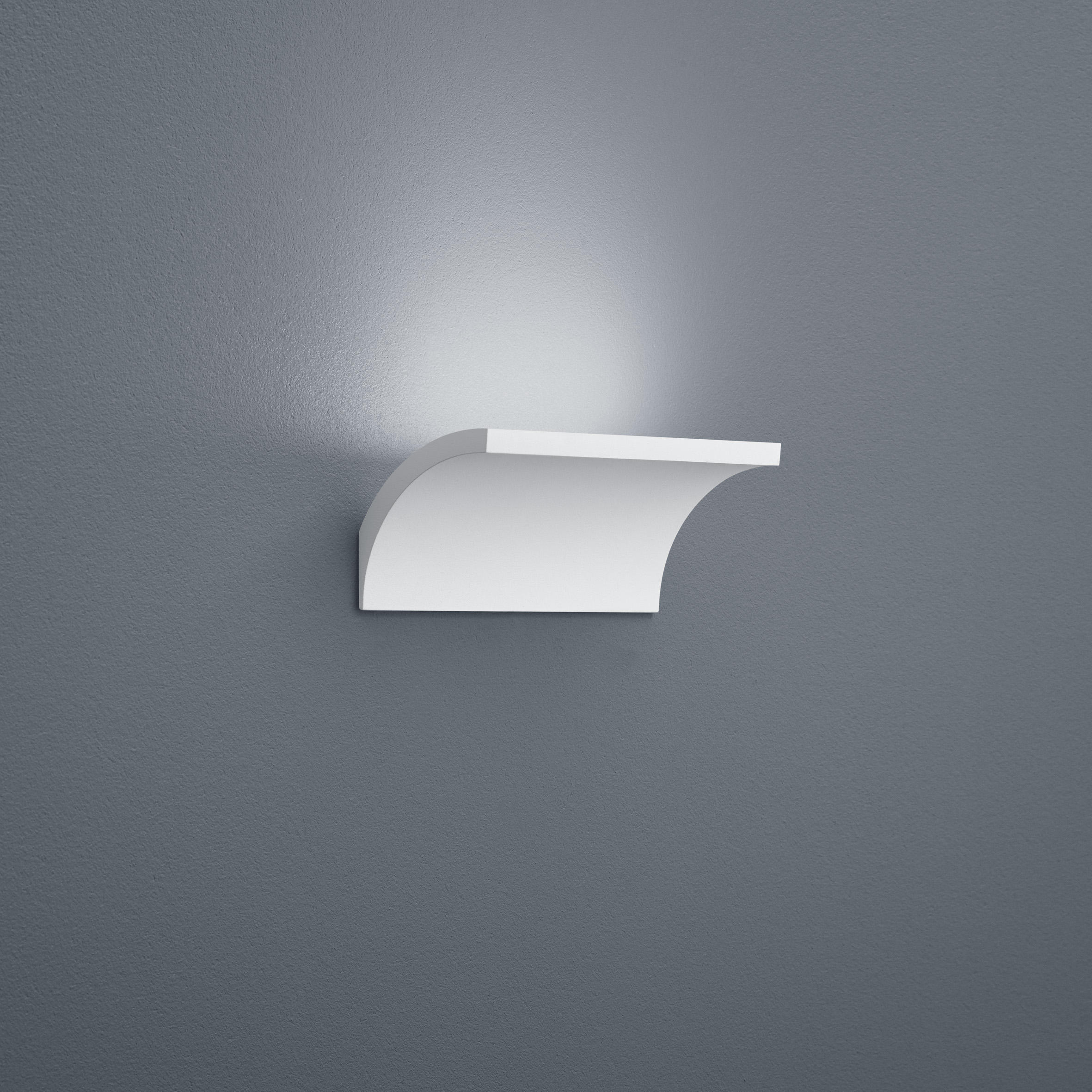 LED-WANDLEUCHTE Adeo 20/7,5/6,5 cm   - Weiß, Design, Metall (20/7,5/6,5cm) - Helestra