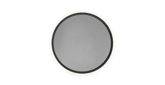 LED-DECKENLEUCHTE 39/8,7 cm - Schwarz, LIFESTYLE, Kunststoff/Metall (39/8,7cm) - Novel