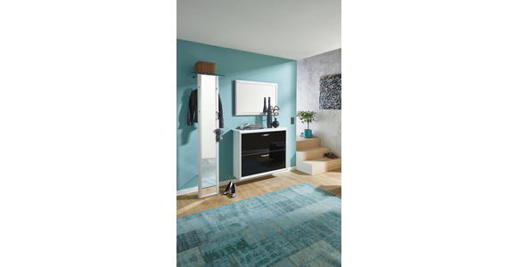 GARDEROBENPANEEL 52/195/35 cm - Alufarben, Design, Glas/Metall (52/195/35cm) - Dieter Knoll