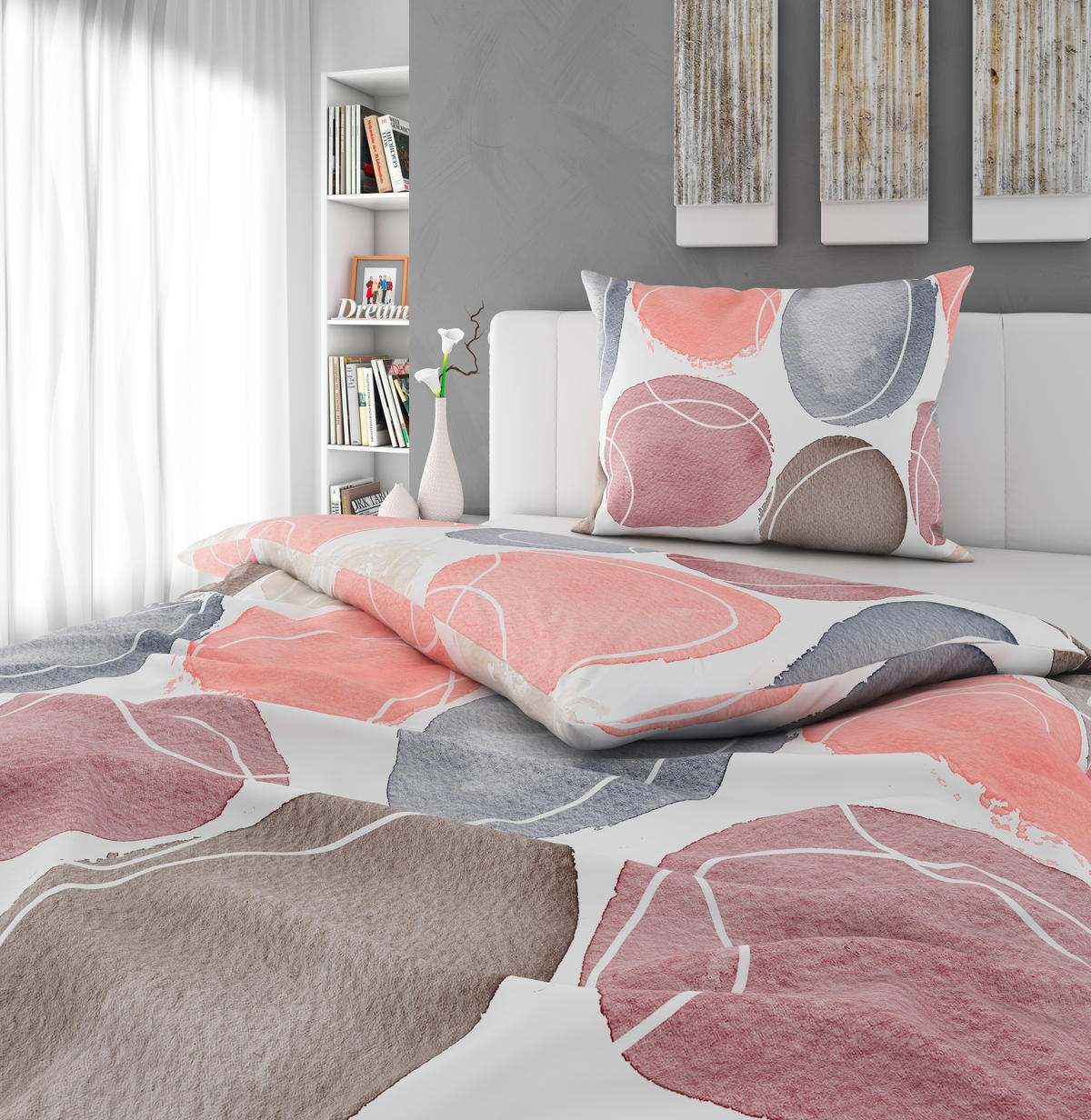 POSTELJINA CREST 140/200 cm renforcé tkanina višebojna  - višebojna, Trendi, tekstil (140/200cm) - Esposa