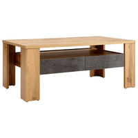 KLUB STOLIĆ siva, hrast Wotan  drvni materijal  - siva/hrast Wotan, Design, drvni materijal (110/64,5/44cm) - Ti'me