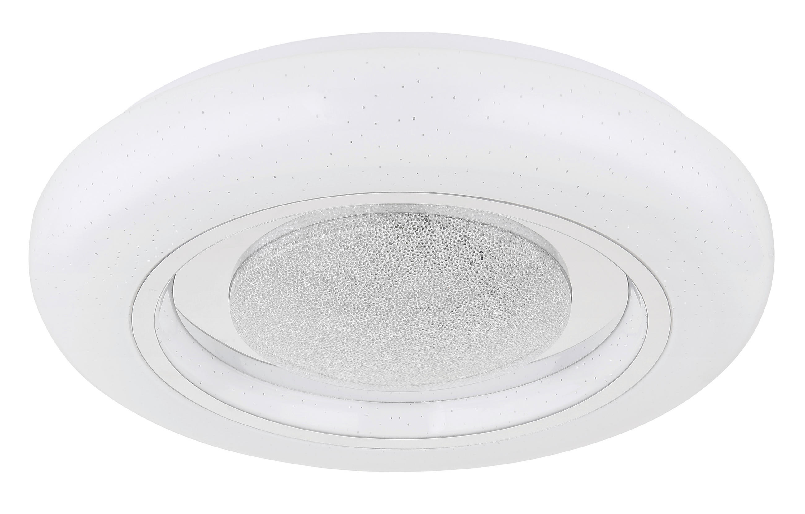 LED SVJETILJKA STROPNA BURRO  - bijela/opalna, Design, metal/plastika (39/8cm)