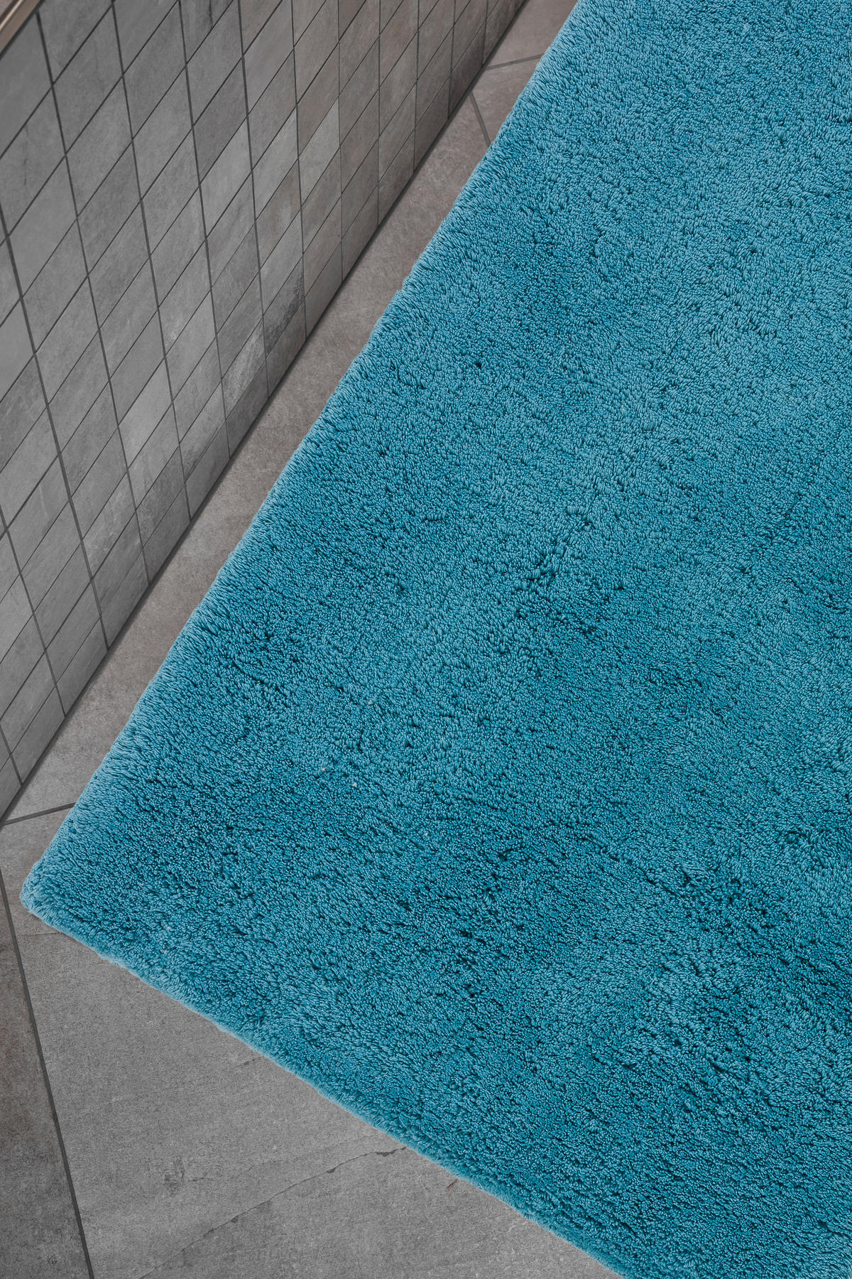 BADTEPPICH Hellblau 67/110 cm  - Hellblau, Basics, Textil (67/110cm) - Schöner Wohnen