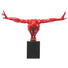 SKULPTUR - Rot/Schwarz, Basics, Kunststoff/Stein (75/42/23cm) - Kare-Design