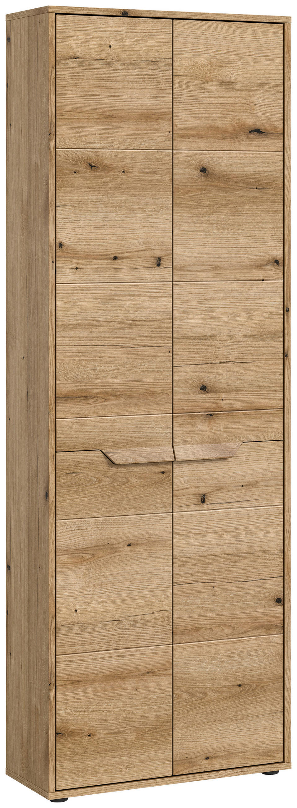 HOCHSCHRANK 64/189/32 cm  - Schwarz, MODERN, Holzwerkstoff (64/189/32cm) - MID.YOU