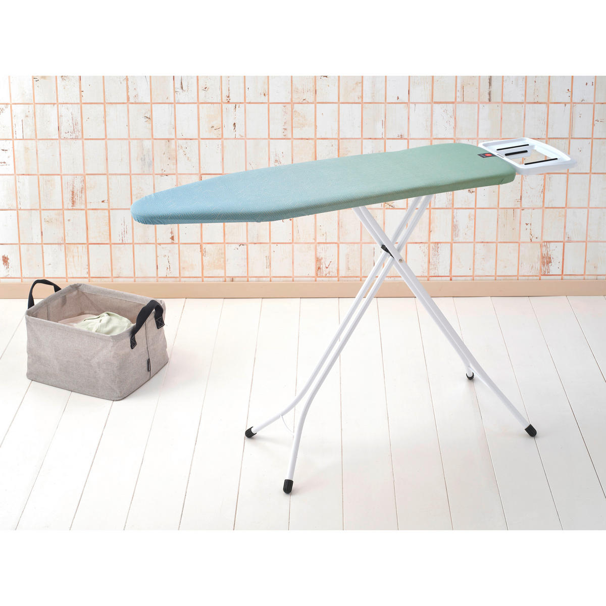 BÜGELBRETT - Multicolor, Basics, Textil (46,2/160/7cm) - Brabantia