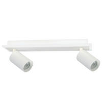 LED-DECKENSTRAHLER Parma 14/40/8 cm  - Weiß, Design, Metall (14/40/8cm)