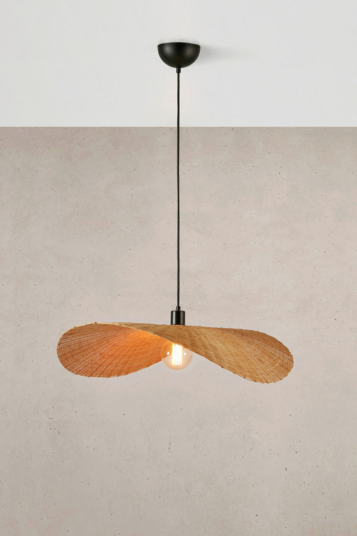 HÄNGELEUCHTE 70/10 cm   - Naturfarben, Basics, Naturmaterialien/Metall (70/10cm) - Markslöjd