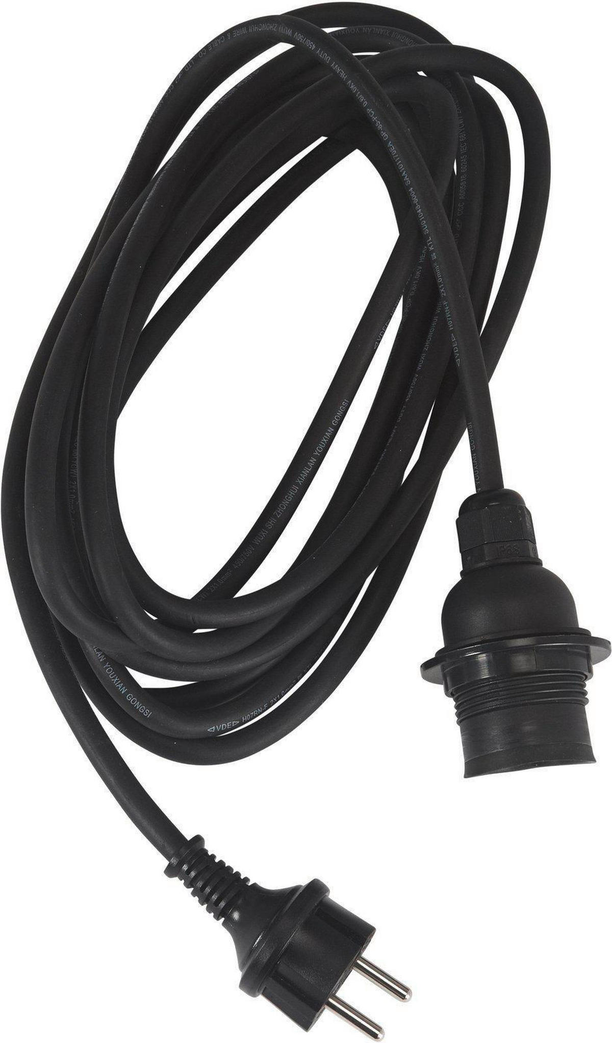AUßENHÄNGELEUCHTE PR Home Cebu 17/150 cm   - Hellbraun/Naturfarben, Natur, Naturmaterialien (17/150cm)