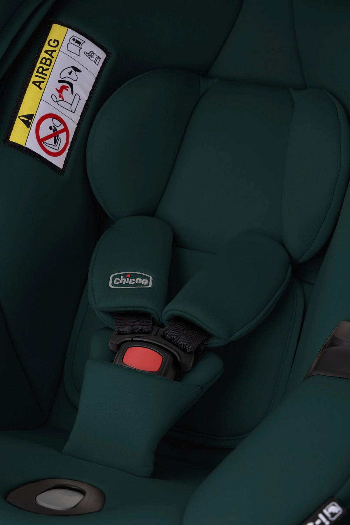 KINDERAUTOSITZ  - Dunkelgrün/Schwarz, Basics, Textil (63/36/57/37cm) - Chicco