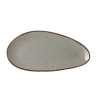 SERVIERPLATTE - Taupe, Basics, Keramik (35,5/17cm) - Ritzenhoff Breker