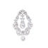 DEKOHÄNGER Silberfarben - Silberfarben, Basics, Metall (9,5cm) DEKOHÄNGER Silberfarben - Silberfarben, Basics, Metall (9,5cm)