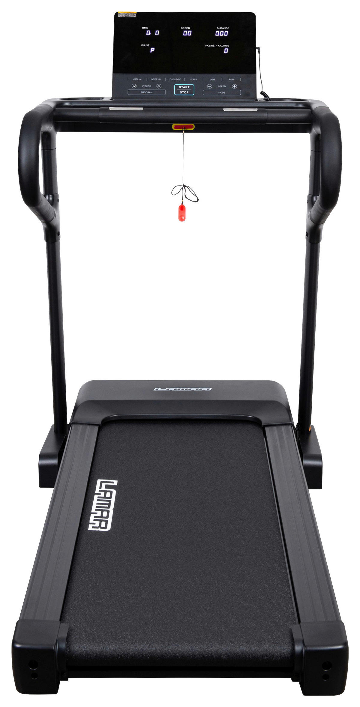LAUFBAND LB50A - Schwarz, KONVENTIONELL, Kunststoff/Metall (175/78/151cm)