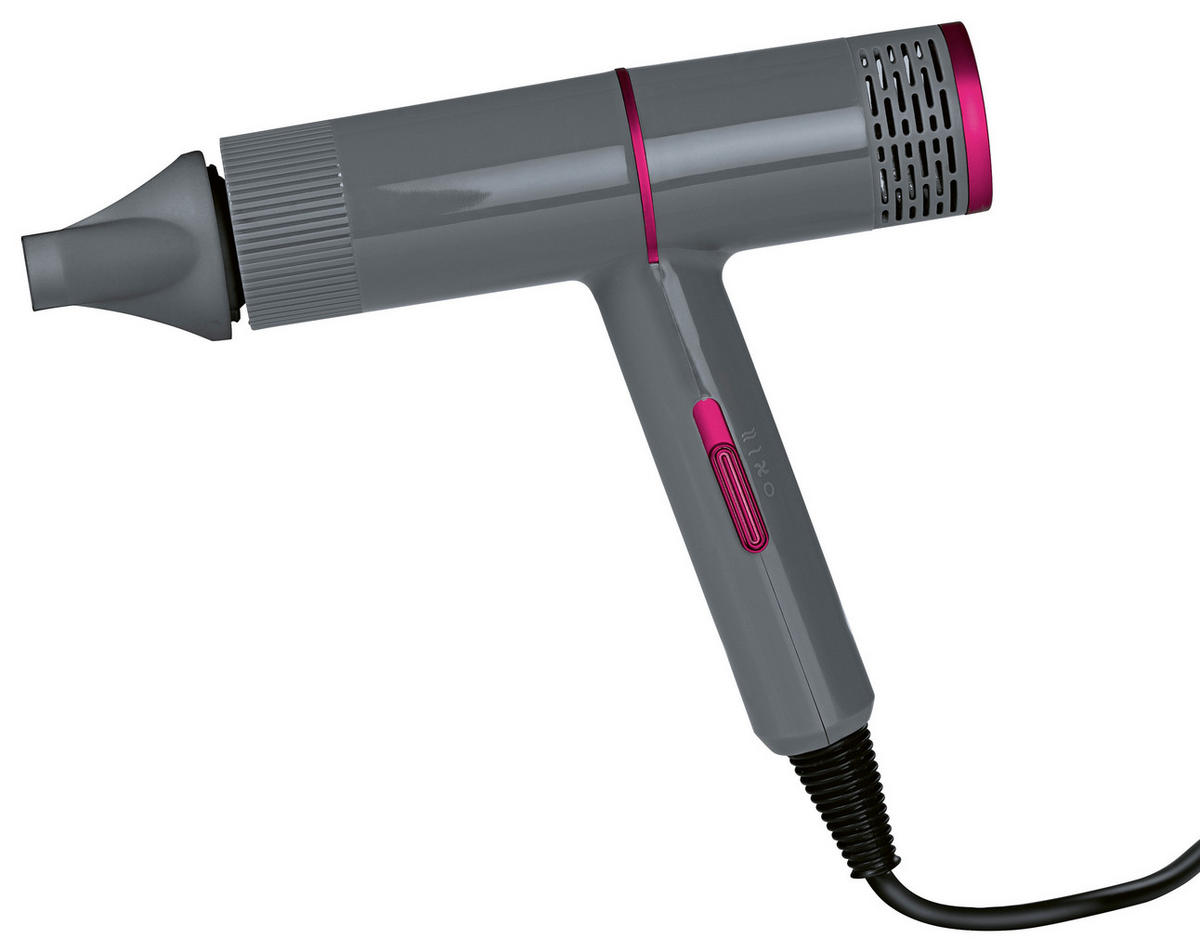 Haartrockner, 800W Vitalmaxx  - Pink/Grau, Basics, Kunststoff (20/5/22cm)
