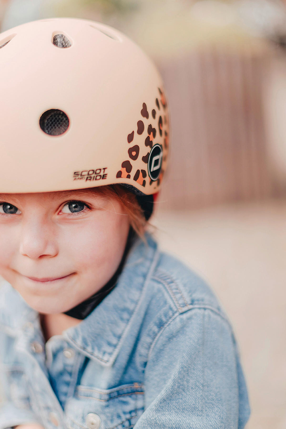 KINDERHELM XXS-S  - Orange, Trend, Kunststoff/Textil (XXS-Snull) - Scoot and Ride