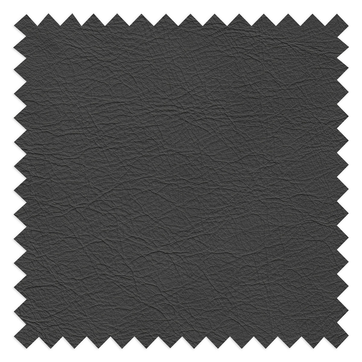 RELAXLIEGE Echtleder Schwarz  - Silberfarben/Schwarz, Design, Leder/Metall (65/65-95/171cm) - Livetastic