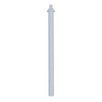 WC-BÜRSTE  - Weiß, Basics, Kunststoff (2,5/29/2,5cm) - Wenko