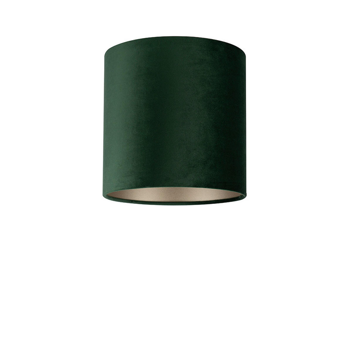 LEUCHTENSCHIRM 25/23 cm   - Grün, Basics, Textil/Metall (25/23cm)