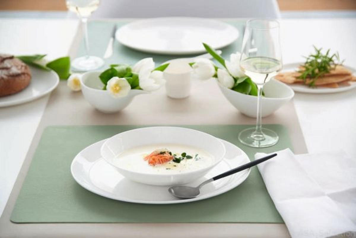 PLATZTELLER A TABLE 30 cm  - Weiss, Basics, Keramik (30cm) - ASA