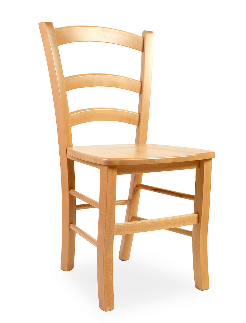 STOLICA  boje bukve  drvo      - boje bukve, Konvencionalno, drvo (43,5/86,5/49cm)