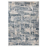 VINTAGE KOBEREC, 80/150 cm, modrá - modrá, Konvenční, textil/přírodní materiály (80/150cm)