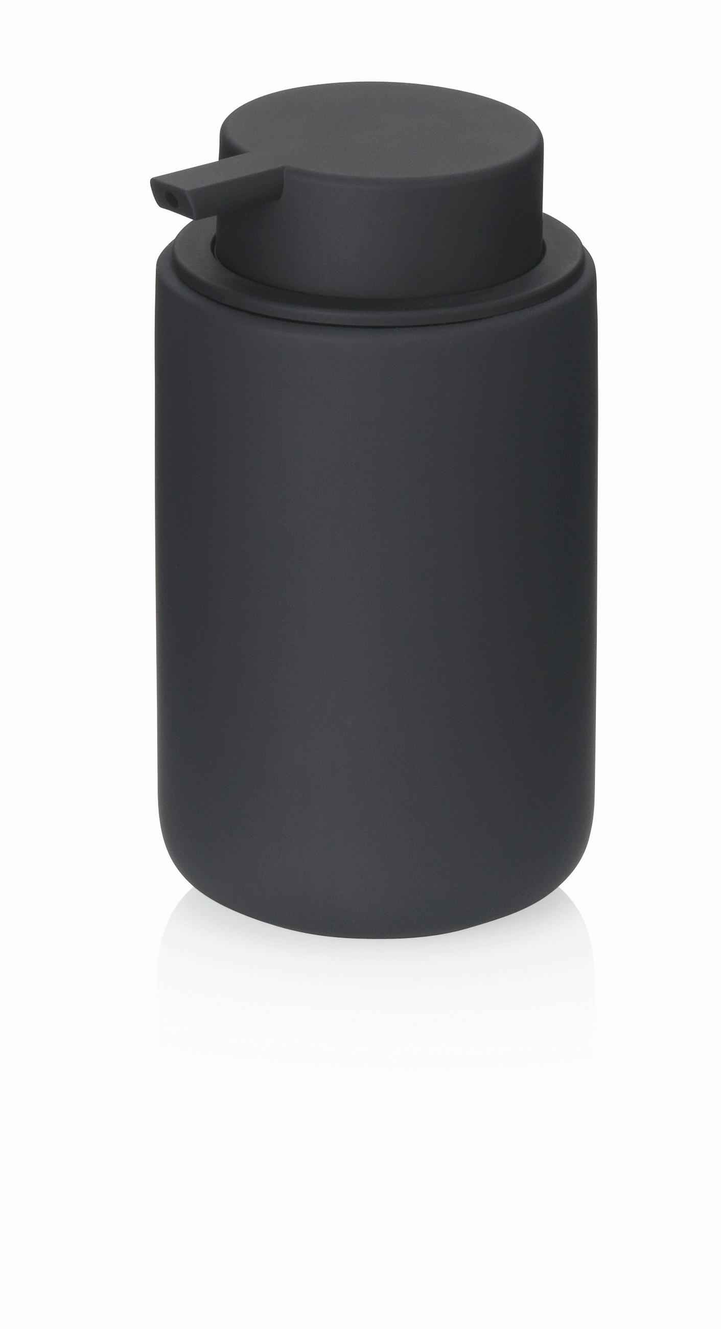 SEIFENSPENDER Sana  - Schwarz, Basics, Keramik (9/14,5cm) - Kela