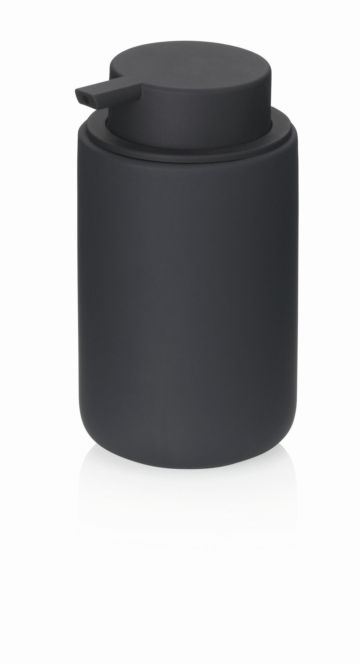 SEIFENSPENDER Sana  - Schwarz, Basics, Keramik (9/14,5cm) - Kela