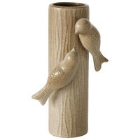 VAZA    keramika  - rjava, Basics, keramika (20,5/14/10cm)