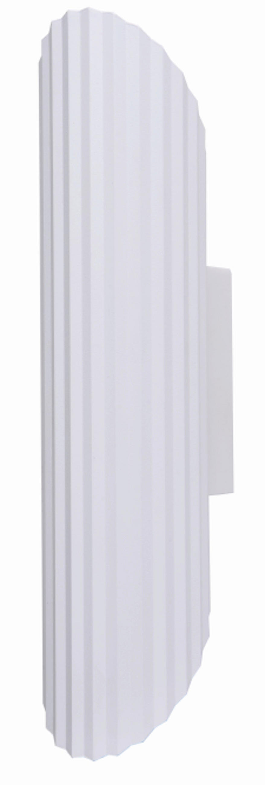 WANDLEUCHTE - Weiss, Konventionell, Metall (31/7/9cm)