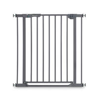 ZAŠTITNA OGRADICA ZA VRATA - tamnosiva, Osnovno, metal/plastika (75 - 80/77cm) - Hauck
