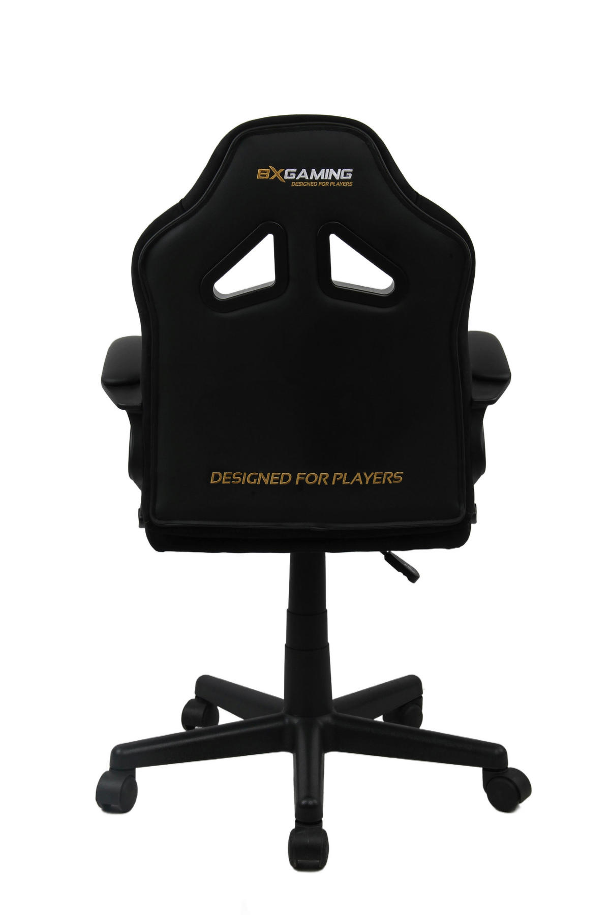 IFJÚSÁGI FORGÓSZÉK - fekete/aranyszínű, Design, műanyag/textil (55/86-96/57cm) - BX Gaming