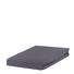SPANNBETTTUCH Jersey Anthrazit bügelfrei, für Wasserbetten geeignet - Anthrazit, Basics, Textil (100/200cm) - BOXXX