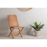 GARTENKLAPPSESSEL in Holz Teakfarben  - Teakfarben, KONVENTIONELL, Holz (43/98/47cm) - Gardenson