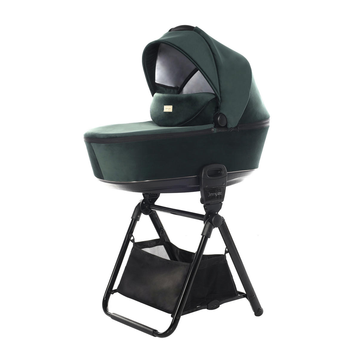BABYSCHALENGESTELL  - Schwarz, Basics, Textil/Metall (50/52/61cm) - Jimmylee