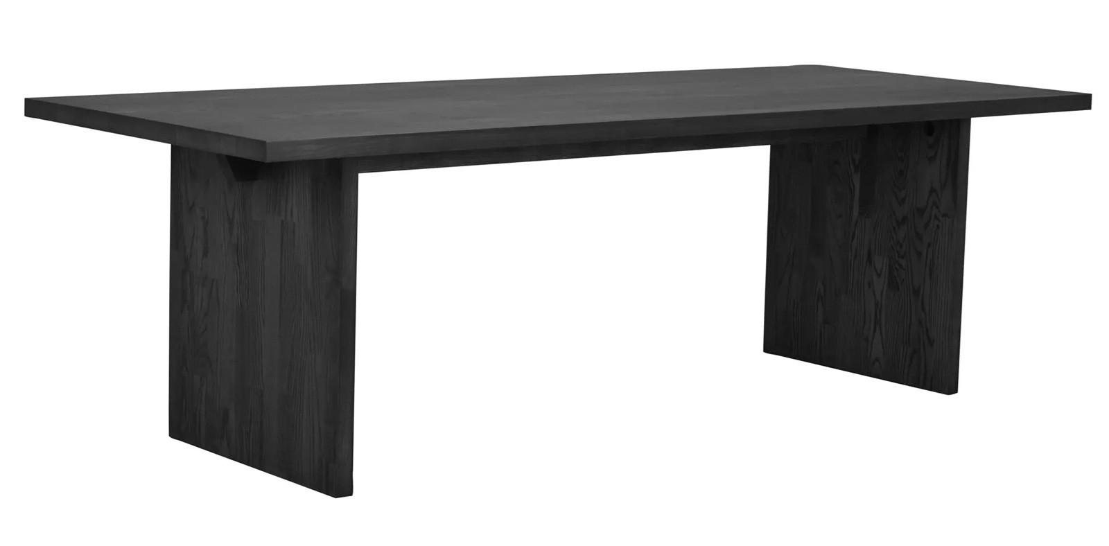 MATBORD i trä 240/95/75 cm   - svart, Design, trä (240/95/75cm) - Rowico