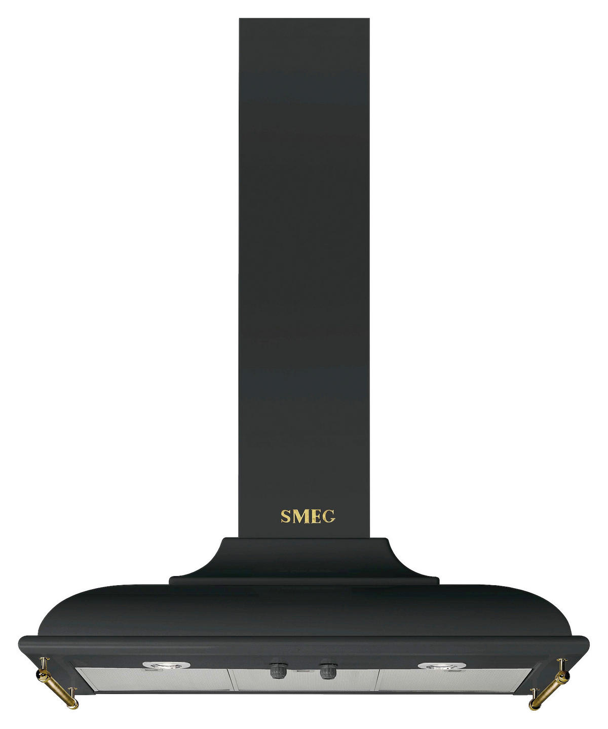 DUNSTABZUGSHAUBE KC19AOE  - Anthrazit, Basics, Metall (89,5/72,2/52cm) - SMEG