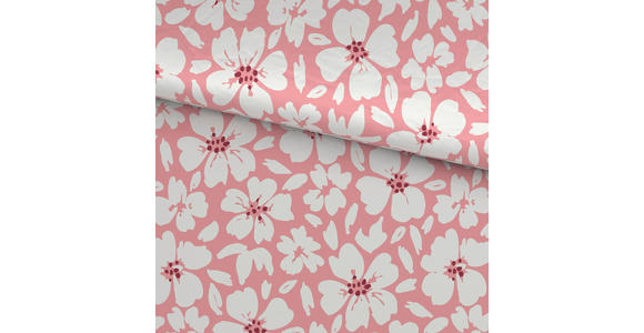 BETTWÄSCHE Satin 160/210 cm  - Hellrosa, Design, Textil (160/210cm) - Esposa