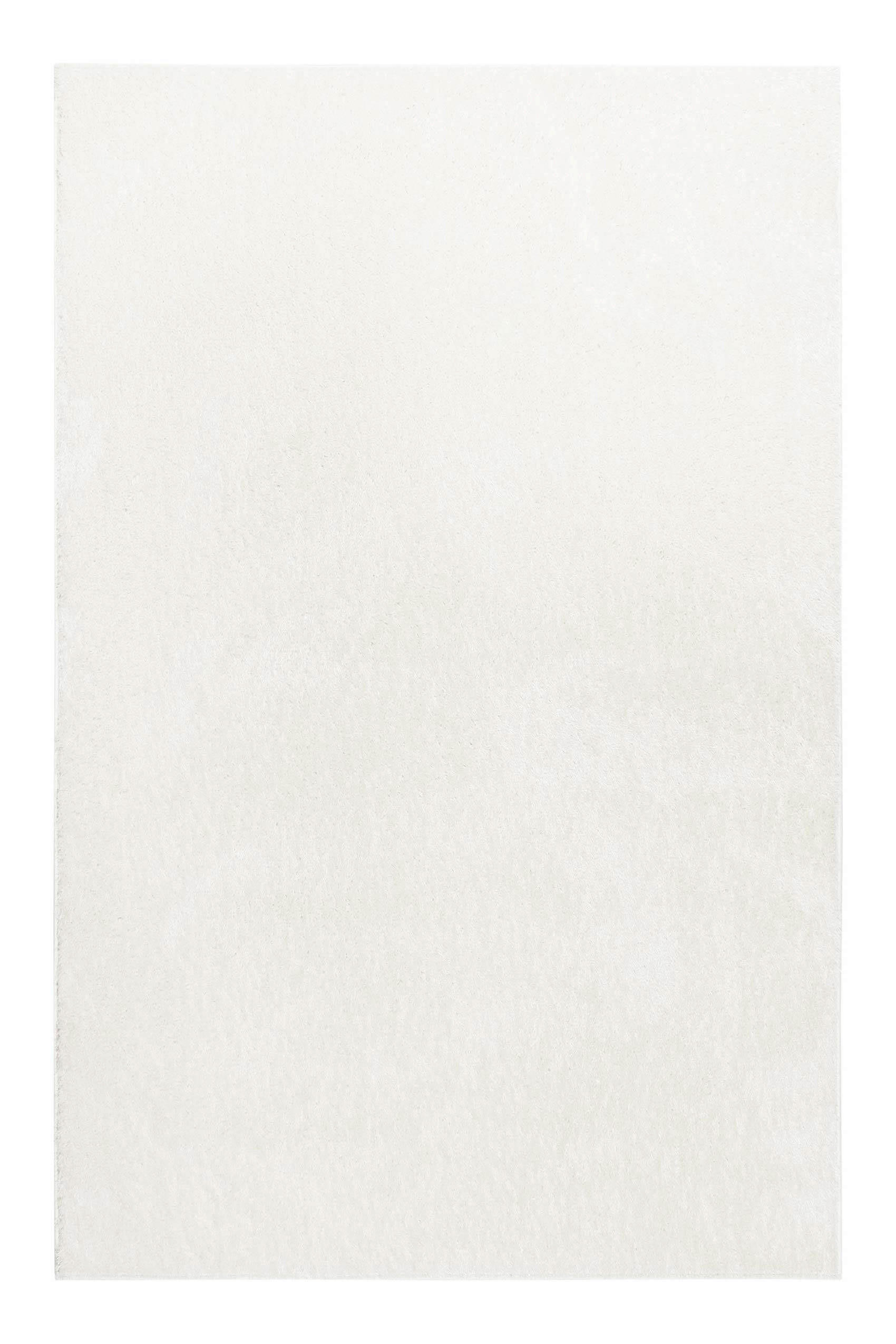 HOCHFLORTEPPICH 200/200 cm #Swagger Shag Creme quadratisch  - Creme, Basics, Textil (200/200cm) - WECON HOME