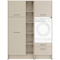 HAUSWIRTSCHAFTSRAUM  in Hellgrau  - Hellgrau, Basics, Holzwerkstoff (154,8cm) - Impuls