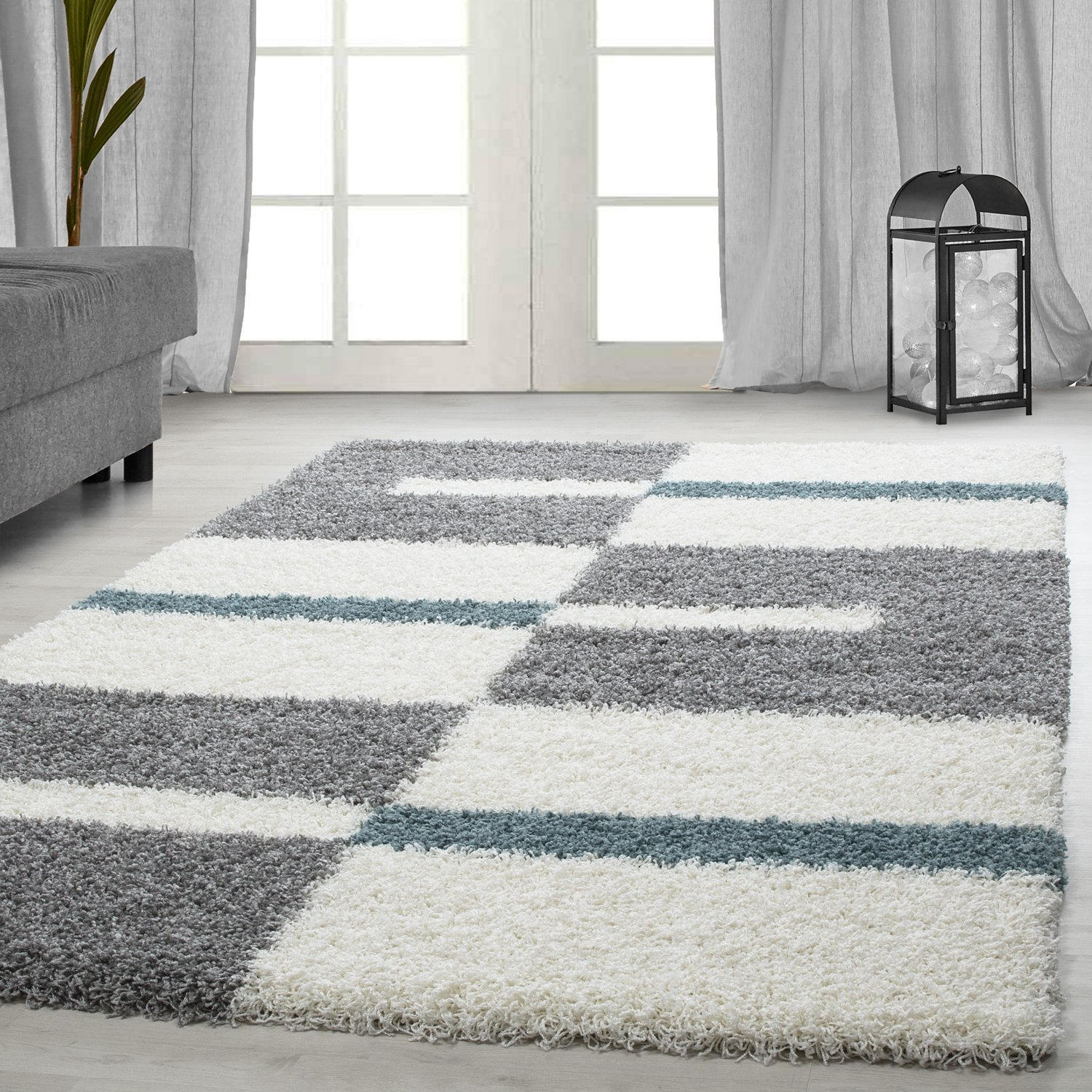RYAMATTA 240/340 cm Gala 2505  - turkos, Design, textil (240/340cm) - Novel