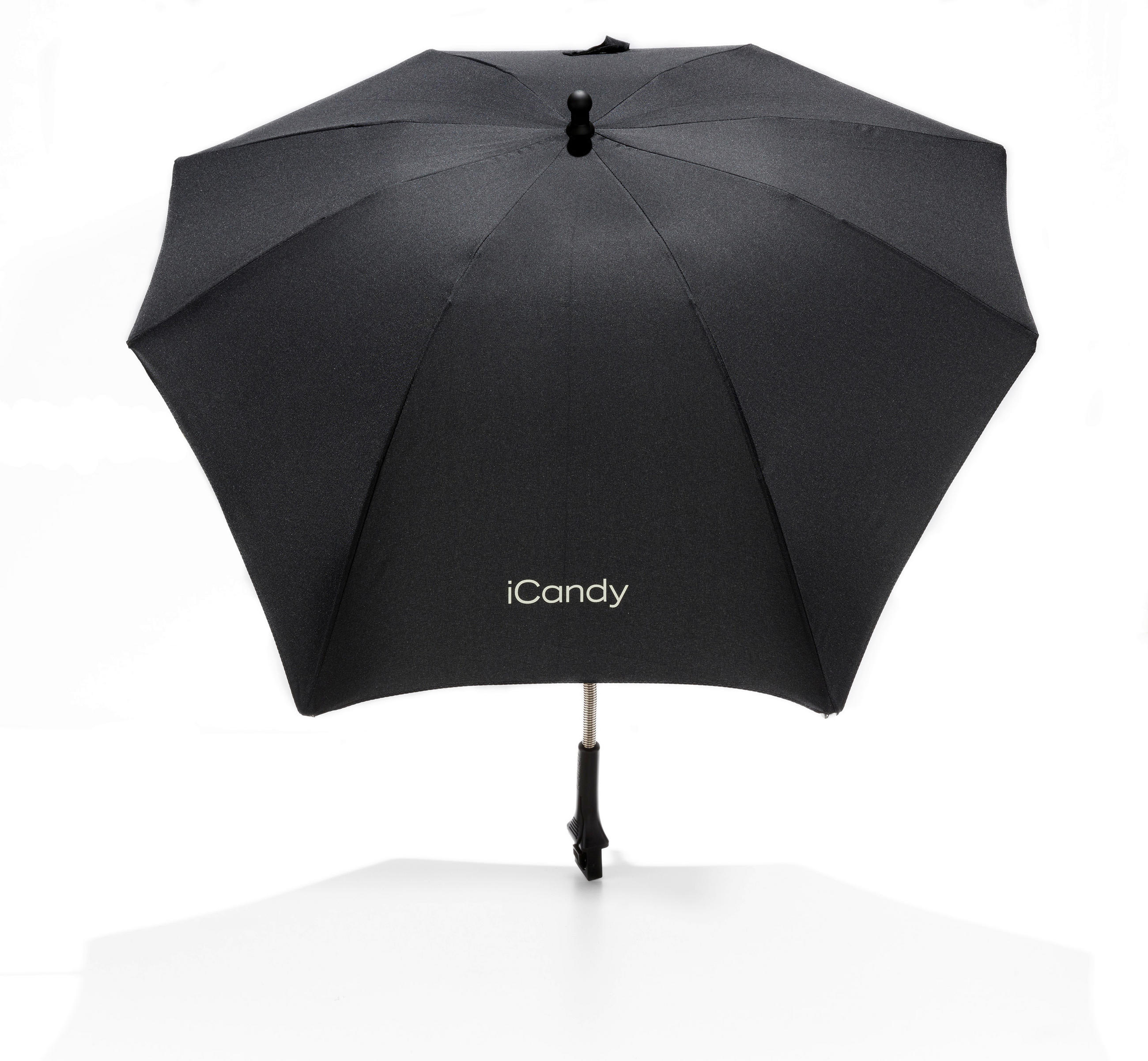 SUNCOBRAN ZA DEČJA KOLICA - crna, Osnovno, metal/plastika (55cm) - ICANDY