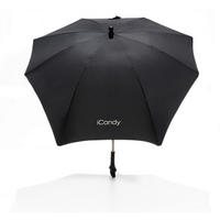 SUNCOBRAN ZA DEČJA KOLICA - crna, Osnovno, metal/plastika (55cm) - ICANDY