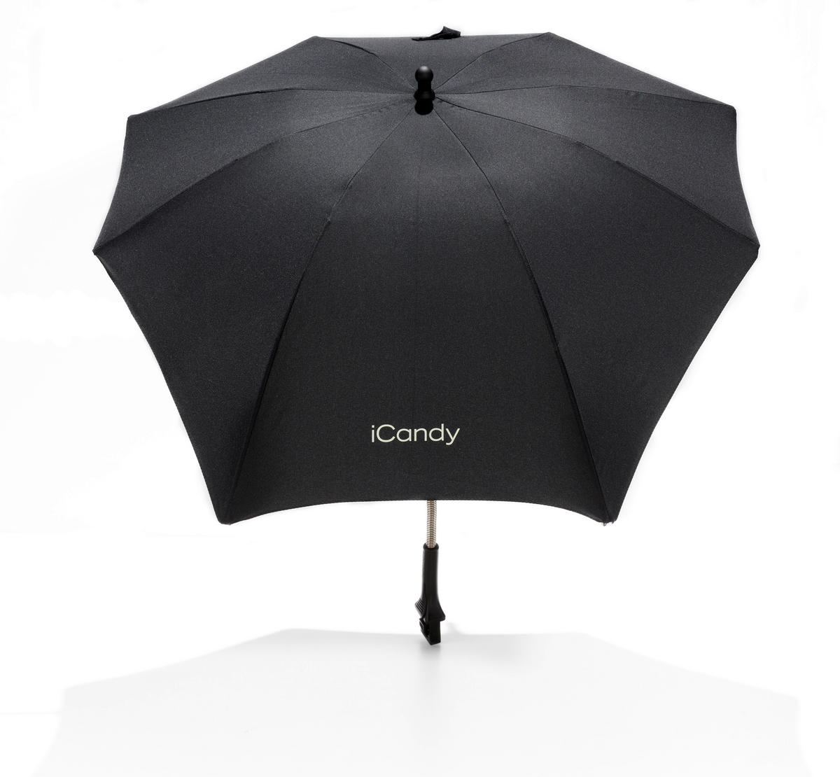 SUNCOBRAN ZA DEČJA KOLICA - crna, Osnovno, metal/plastika (55cm) - ICANDY