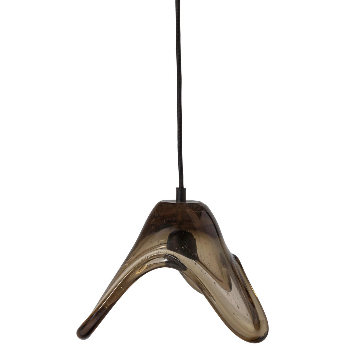 HÄNGELEUCHTE Elle 25/17/22 cm  - Grün, Basics, Glas (25/17/22cm) - Collet's Monde