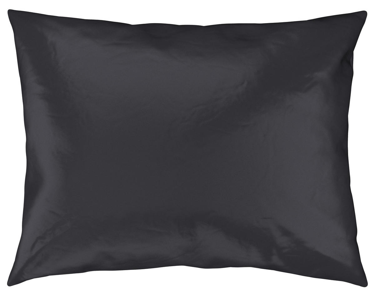 POSTELJNINA SAORI 200/240 cm saten antracit  - antracit, Basics, tekstil (200/240cm) - Novel