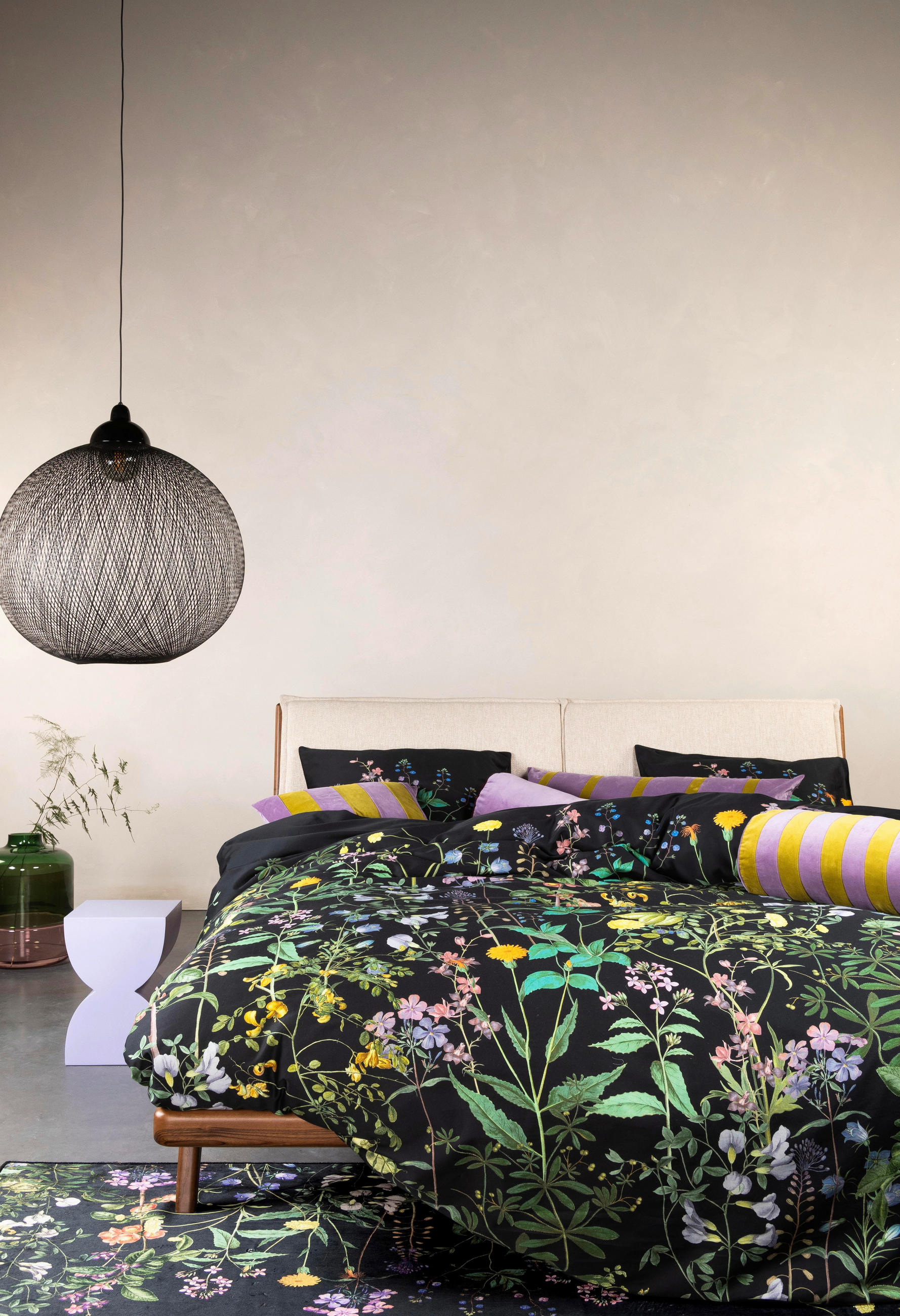 POSTELJINA 200/200 cm   - antracit, Konvencionalno, tekstil (200/200cm) - Essenza
