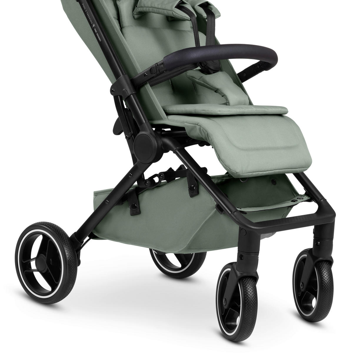 BUGGY Ping 3 Trekking  - Pastellgrün/Schwarz, Basics, Textil/Metall (50,5/108/81cm) - ABC Design