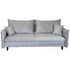 SCHLAFSOFA Flachgewebe Grau  - Schwarz/Grau, Design, Holz/Kunststoff (216/96/102cm) - MID.YOU