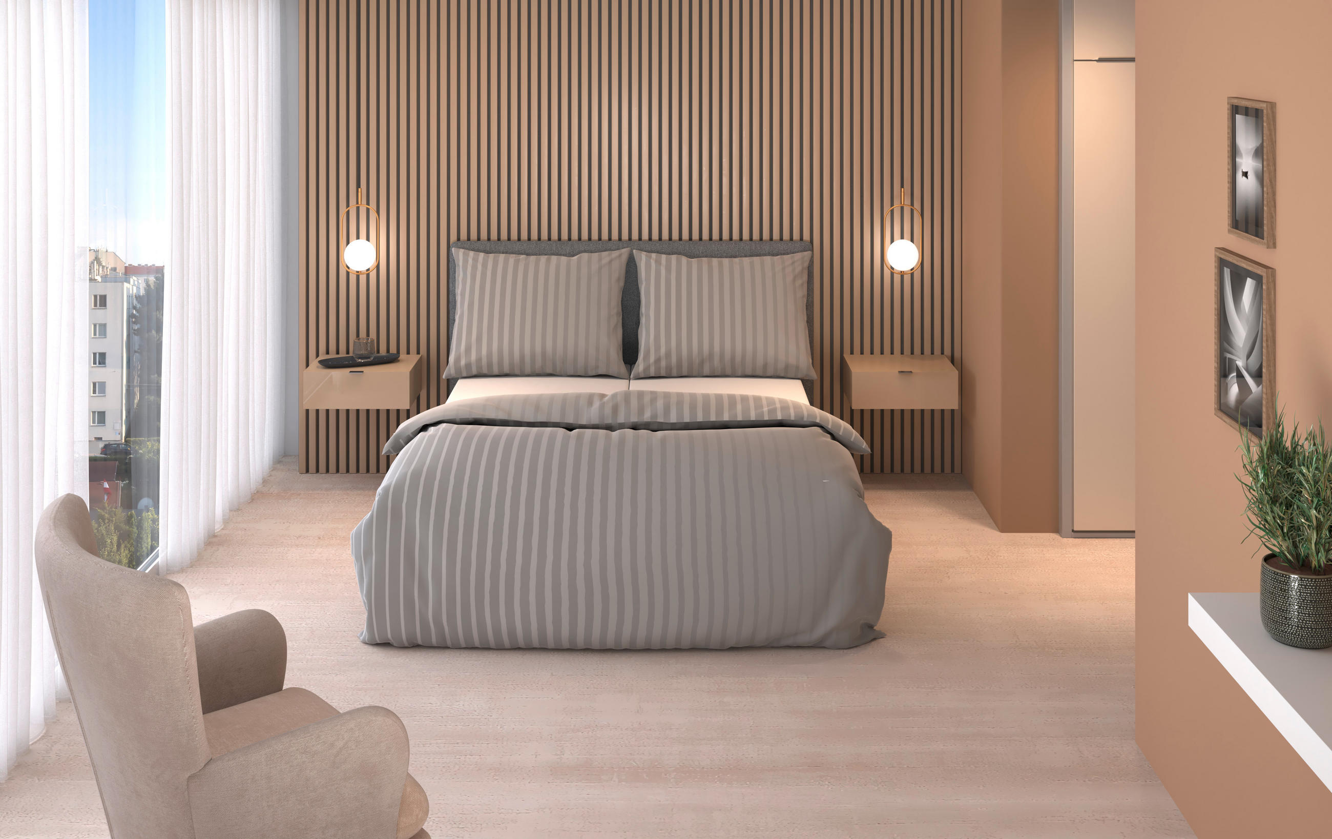 BETTWÄSCHESET Satin 200/210 cm  65 cm/100 cm  - Silberfarben, Textil (200/210cm) - Dieter Knoll